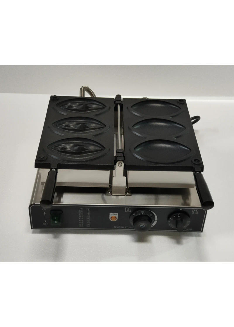 Description Picture 5 of itemCommercial Women Shape Waffle Making Machine 3 Pcs Mini Girl Lily Waffle Maker Non Stick CoatingSnack Machines Cooking Appliance