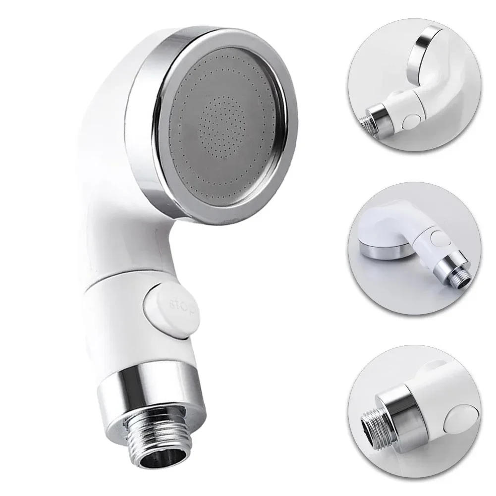 Description Picture 2 of itemHigh Pressure Shower Head Sprinkler Water Saving One-Key Stop Spray Nozzle Hair Washing Shower Head Bathroom Accessories