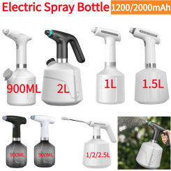 Electric Plant Spray Bottle 0.9/1/1.5/2L Automatic Sprinkling Sprayers 2000mAh USB Charging Adjustable Nozzle Garden Tool