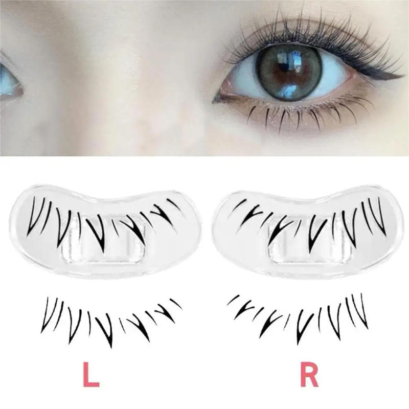 Description Picture 3 of itemEyelash Seal DIY Lower Lash Extension Stamp Silicone Makeup Tool For Beginner Convenient Natural Lower Eyelash Artifact Eyeliner