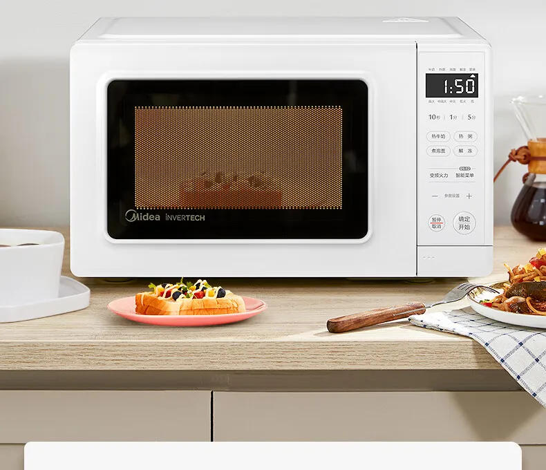 Description Picture 3 of itemMidea 220V Inverter Microwave Oven 20L Household Automatic Carousel 800W High Efficiency Quick Heating Microwave Ovens