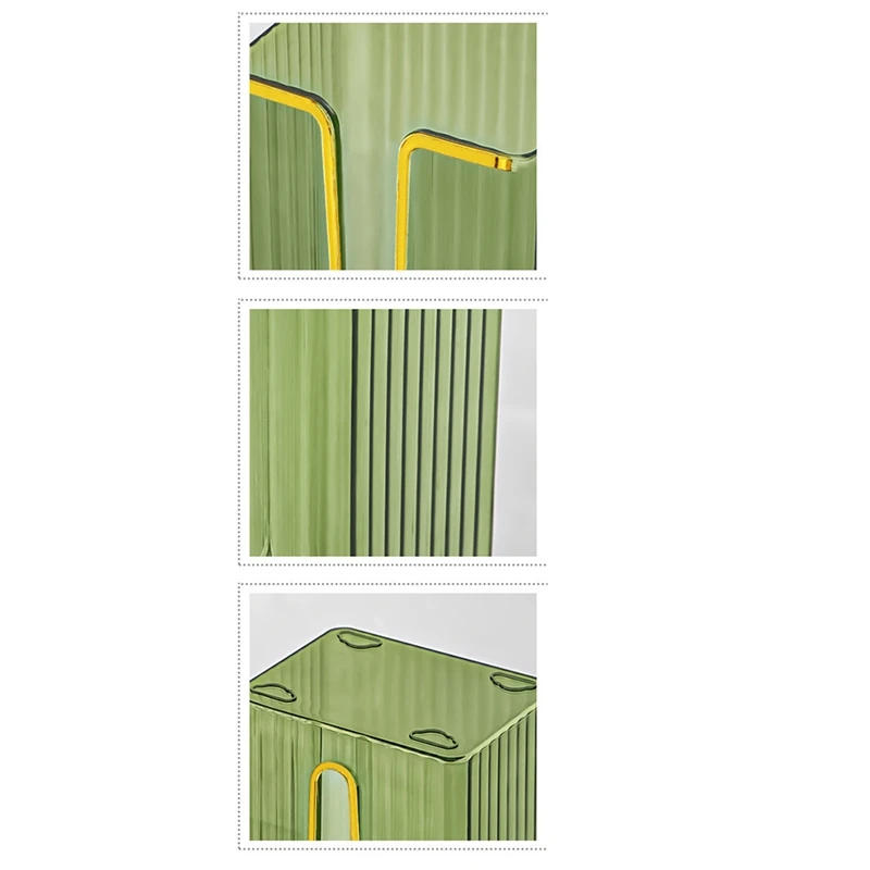 Description Picture 6 of itemNew Punch-Free Tissue Box Kitchen Bathroom Paper Organizer Wall-Mounted Paper Towel Storage