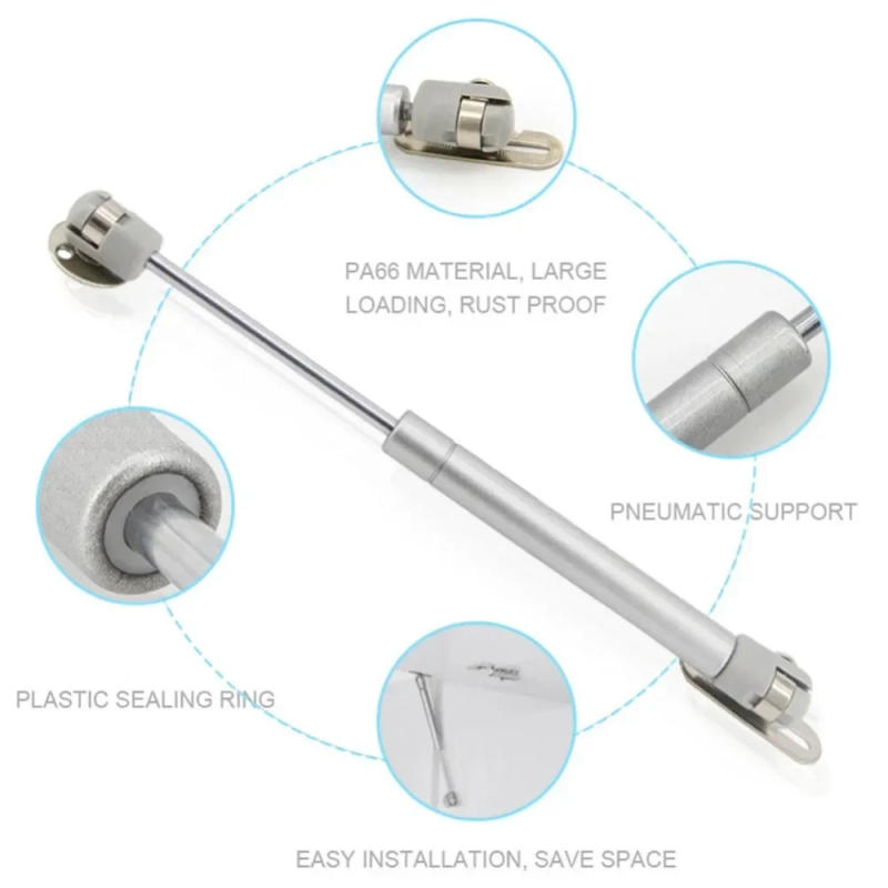 Description Picture 6 of item1Pcs Gas Springs 100N Gas Struts Lift Supports Shocks Soft Close Hinges Furniture Cabinet Door Lid Stay