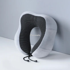 Memory Foam U-shaped Neck Pillow Soft Travel Pillow Massage Neck Sleeping Pillows Plane Car Cervical Spine Pillow Bedding Nap