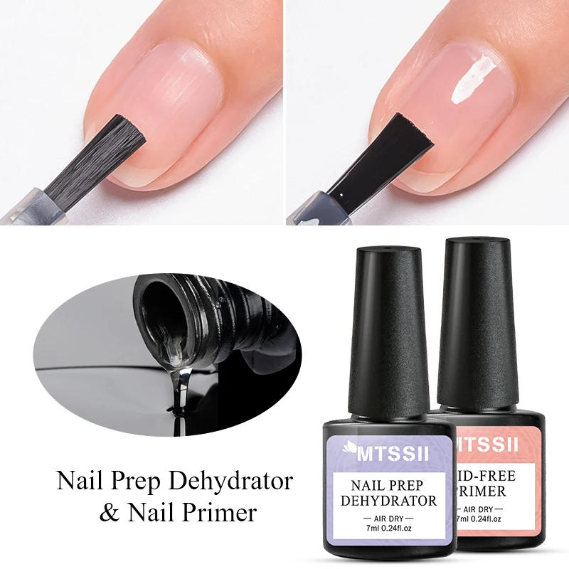 Description Picture 4 of itemMtssii 6ML Nail Prep Dehydrator Natural Nail-Primers Gel Nail Polish Air Dry Soak Off Base Top Coat Nail Art Varnish Manicure