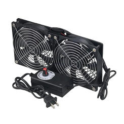12CM Large Air Volume Exhaust Fan 110-220V Cabinet Computer Graphics Card Router Cooling Base Adjustable Speed 8 specifications