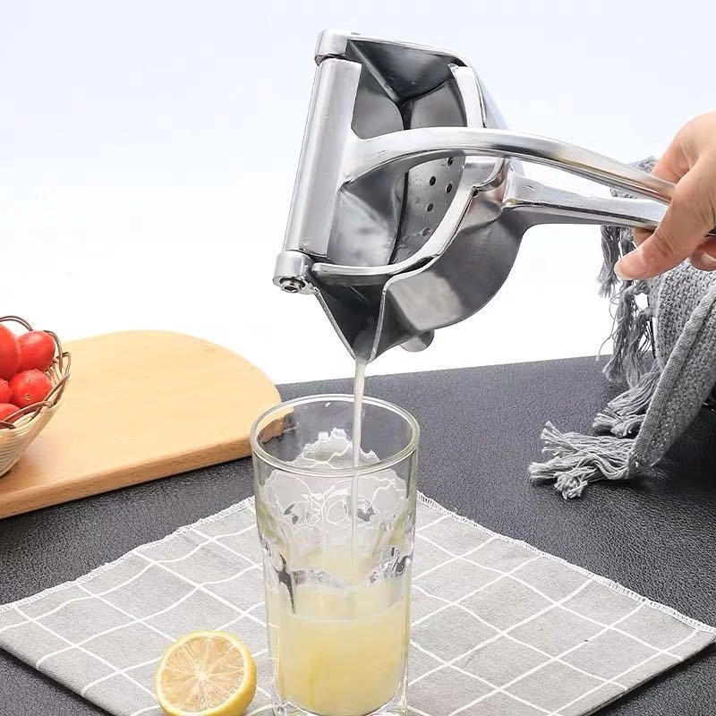Description Picture 3 of item2024 Manual Juice Squeezer Aluminum Alloy Hand Pressure Juicer Pomegranate Orange Lemon Sugar Cane Juice Bar Kitchen Fruit Tool