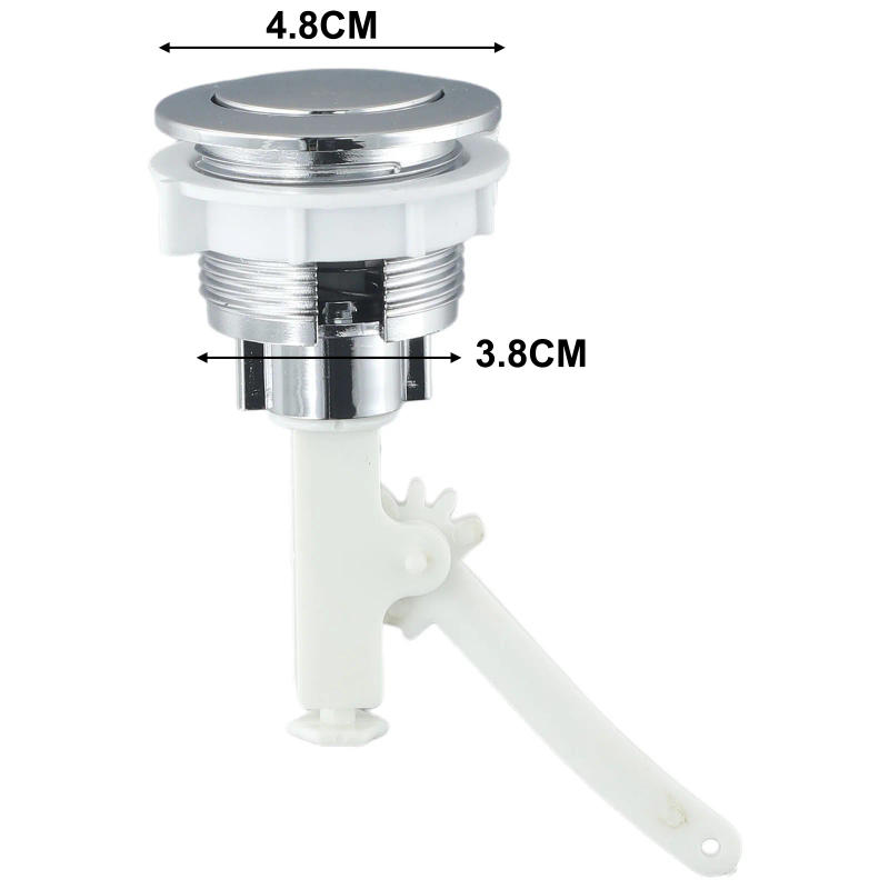 Description Picture 6 of item38mm ABS Bathroom Toilet Round Push Button Single Flush Button Toilet Water Tank Button Home Improvement