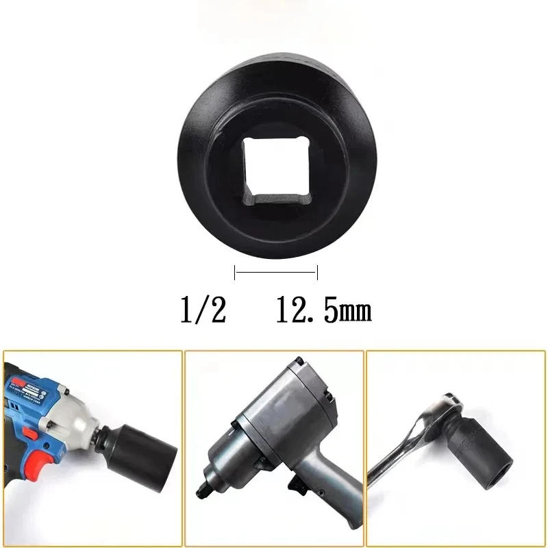 Description Picture 5 of itemOversize Hex Deep Impact Sockets 26/29/31/33/ 35/39/40/46/50/55mm 1/2" Drive Metric Air 6 Point Socket Wrench Head 78mm Long
