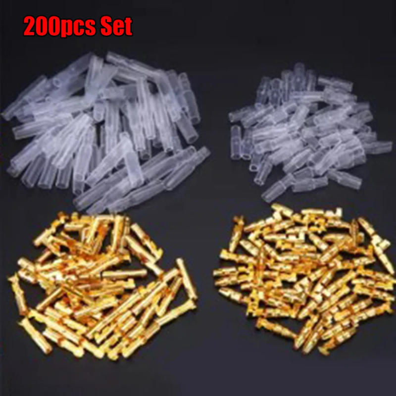 Description Picture 3 of item200pcs Terminal Male Female Electric Cable Wire Connector Socket Classic Terminal 3.9mm For Electric Equipment Accessories