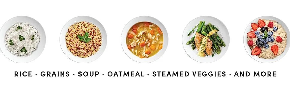 Description Picture 2 of item20-Cup (Cooked) / 5Qt. Digital Rice & Grain Multicooker, Food Steamer, Slow, Grain Cooker, Stainless Exterior/Nonstick Pot