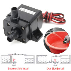 Mini DC12V 3M 240L/H Brushless Motor Submersible Water Pump 12v water pump