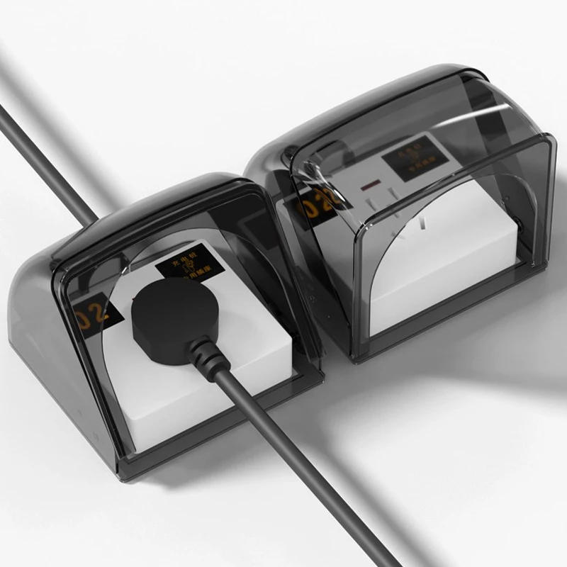 Description Picture 6 of item86 Type Outdoor Socket Protective Cover Bathroom Electric Plug Waterproof Cover Power Outlet Rainproof Box Electrical Supplies