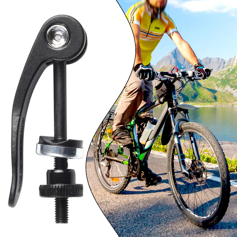Description Picture 5 of itemBicycle Quick Release Screw M5 Bike Seat Post Clamp Skewer Aluminum Alloy Bolt Clip Bicycle Accessories