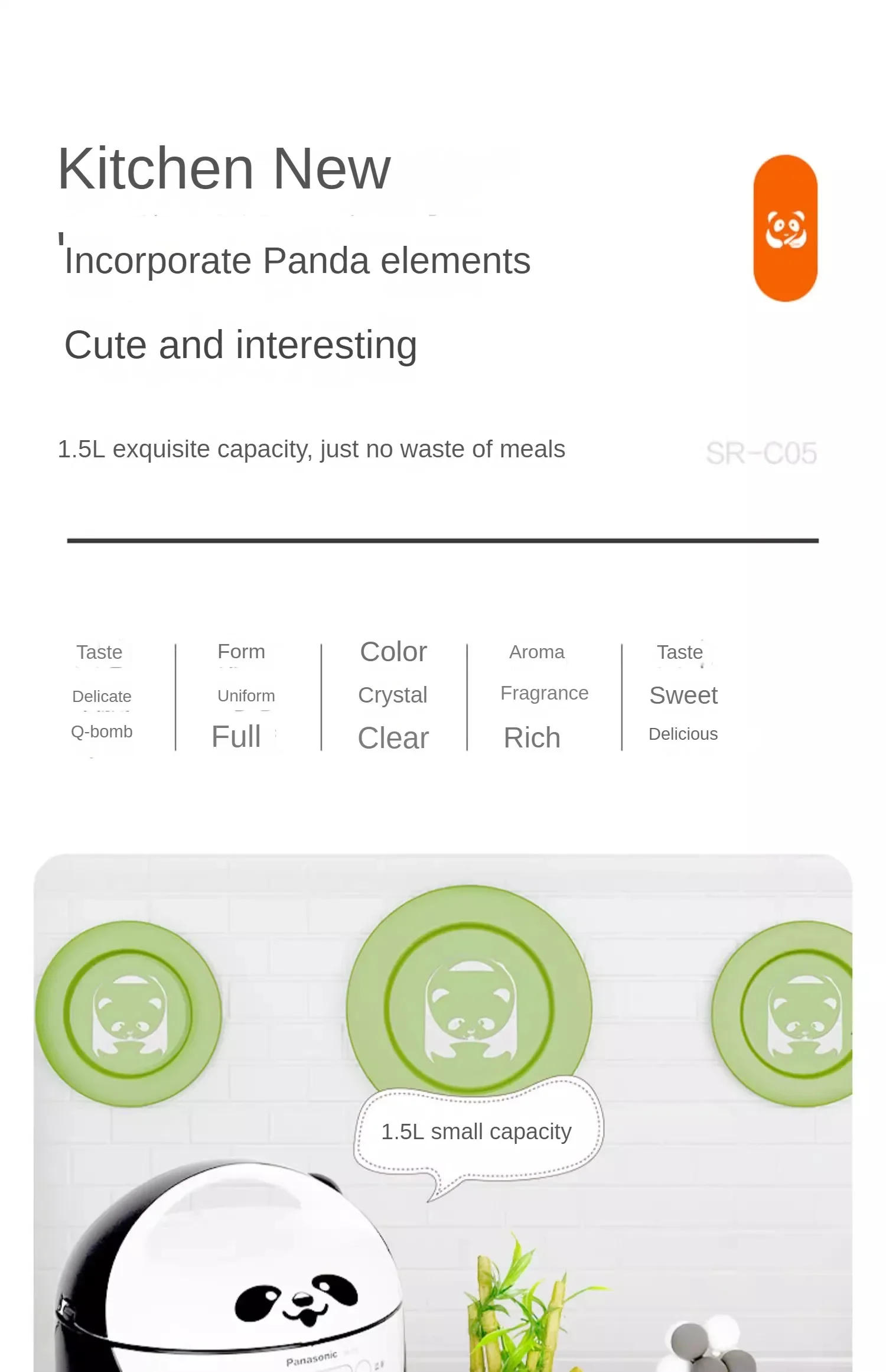 Description Picture 4 of itemHousehold Mini Rice Cooker 1.5L Intelligent Reservation Multi-functional Small Rice Cooker Home-appliance Kitchen Acceesories