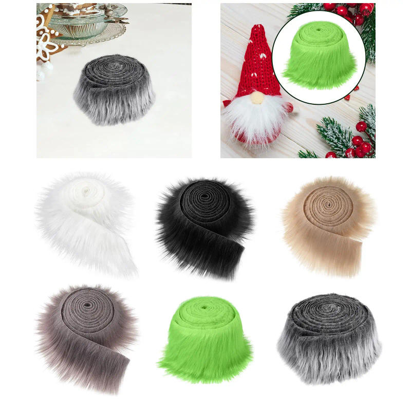 Description Picture 5 of itemFaux Fur Fabric Costume Cosplay Soft Craft Artificial Fabric for Holiday Making Hair Balls Plush Seat Cushions Carpets Shawls