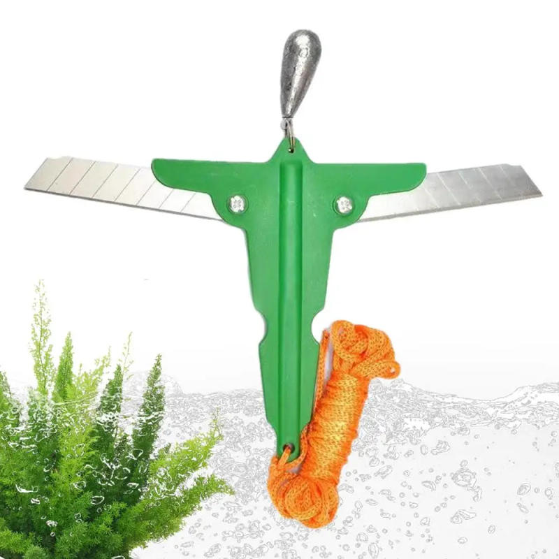 Description Picture 2 of itemIshing Anchor Knife For Weeding Fishing Weeding Tools Aquatic Grass Cutter Multipurpose Collapsibles Water Grass Removing Tools