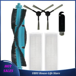 Fit For Proscenic M6 Pro Robot Vacuum Cleaner Main Side Brush Hepa Filter Replacement Accessories 1Set