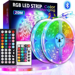 5050 RGB LED Strip Lights APP Control with Remote Flexible Ribbon 5V USB LED Lamp Tape for Room Decor TV Backlight Diode