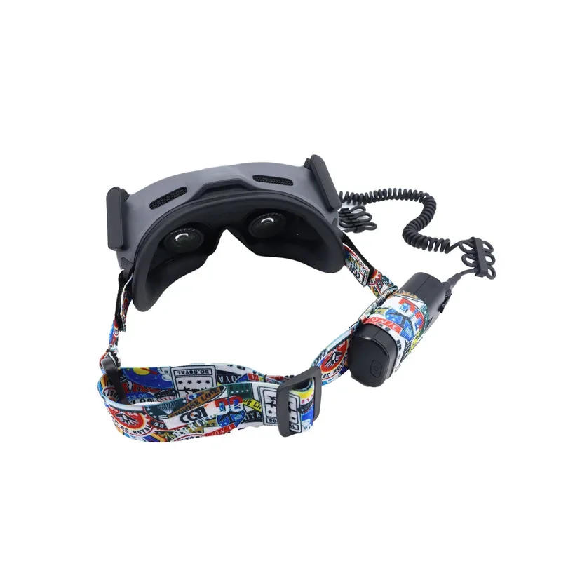 Description Picture 6 of itemHead Strap Elastic Headband with Fixed Battery for DJI Goggles 2 / Glasses V2 for DJI Avata DJI FPV Drone Accessories