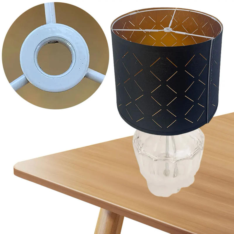 Description Picture 4 of itemStylish Fabric Lampshade Replacement Drum Shade Easy to Assemble for Table and Floor Lamps in Various Styles