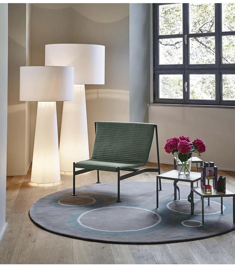 Description Picture 6 of itemWanders floor lamp italian Wabi Sabi Light minimalist Fabric shade for Living Room Bedroom HomeDecorSofaCornerторшерمصباح ارضي