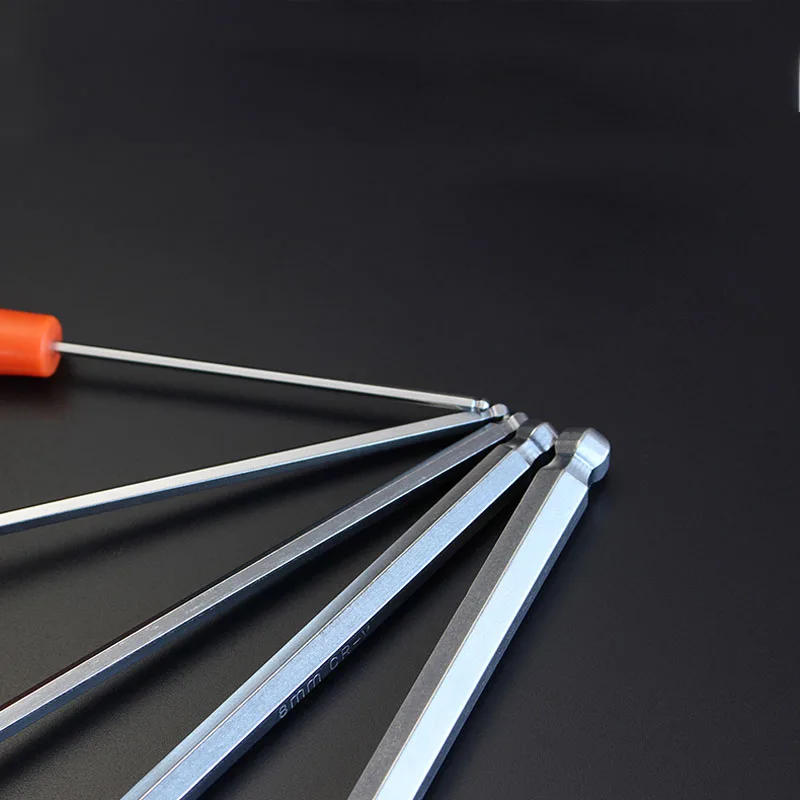 Description Picture 5 of item1Pcs Ball Head Allen Key Hex Wrench Set T-Handle Cr-v Steel Hex Key Spanner for Nut removal 2/2.5/3/4/5/6/8/10mm