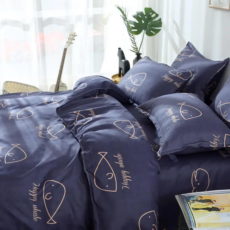 Description Picture 3 of itemSALE 1 Pc Duvet Cover/ Quilt Cover/Comforter Cover Size 150*200/180*220/200*230/220*240 Free Shipping（Pillowcase not included）
