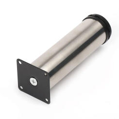 Height Adjustable Stainless Steel Furniture Feet Legs Kitchen Cabinet Sofa Legs Round Stand furniture leg