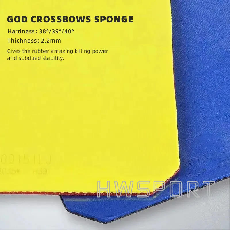 Description Picture 5 of itemYINHE Big Dipper Table Tennis Rubber Sticky Lightweight Ping Pong Rubber Sheet with Inner Energy Sponge