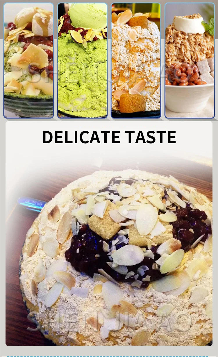 Description Picture 4 of item3L Mini Snow Ice Maker Shaver Machine Europe Slush Refrigerator Korea Snowflake Ice Shaving Cream Freezing Machine 220/110V 360W