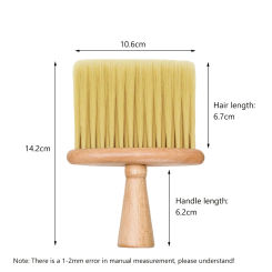 Cleaner Brush Dust Removal Bristle Wooden Handheld Brush Stringed Instrument Soft Deep Cleaning Brush For Guzheng/Violin/Piano