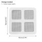 1pcs square patch