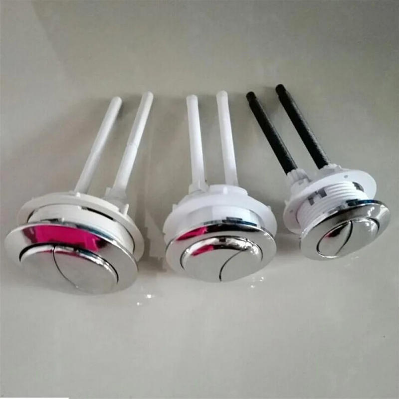 Description Picture 4 of itemUniversal Toilet Button Cover Fits 38mm 48mm 58mmHole Closestool Round Dual Press Tank Accessories Push Switch Water Saving Rod