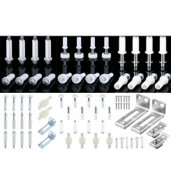 C7AD Stainless Steel Bi-fold Sliding Closet Door Replacement Part Bi-Fold Door Hinge