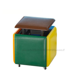 5 In 1 Sofa Stool Living Room Funiture Home Rubik's Cube Combination Fold Stool Iron Multifunctional Storage Stools Chair