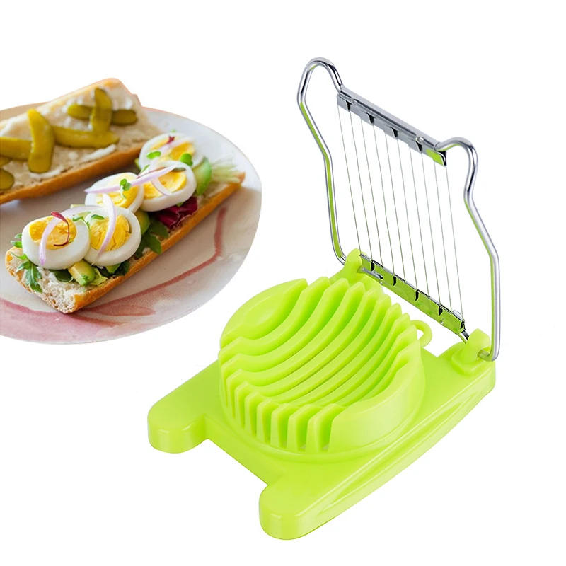 Description Picture 6 of itemKitchen Accessories Egg Slicer Chopper Stainless Steel Fruit Salad Cutter Egg Tools Manual Food Processors Kitchen Gadget ALI426