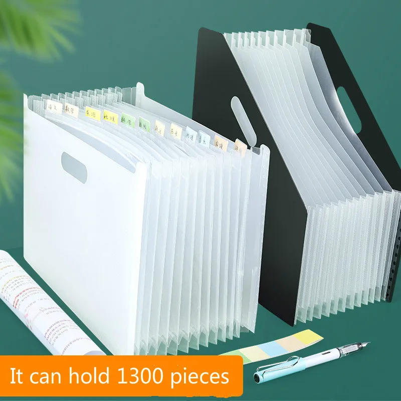 Description Picture 2 of itemDesk File Folder Document Paper Organizer Storage Holder Multilayer Expanding Box School Office Stationery Home Organization
