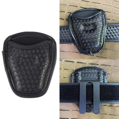 Portable Handcuff Pouch Tactically Universal Handcuff Holder 360degree Rotate Outdoor Handcuff Holsters Waist Belt Bag 24BD