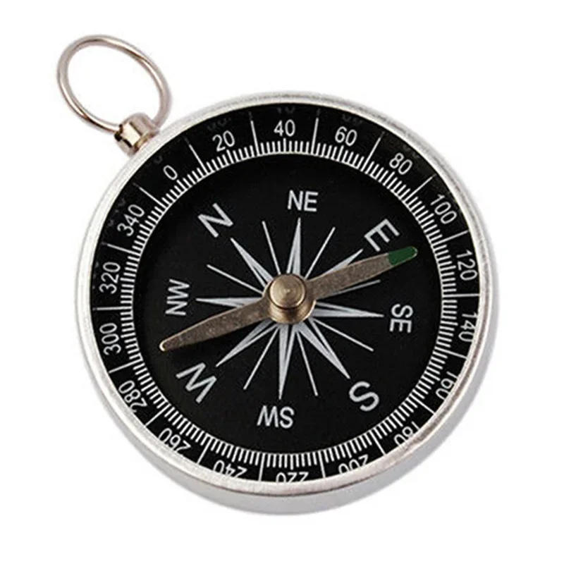 Description Picture 4 of itemPortable Compass Key Chain for Outdoor Camping Lightweight Aluminum Compass Trekking Hiking Survival Compass