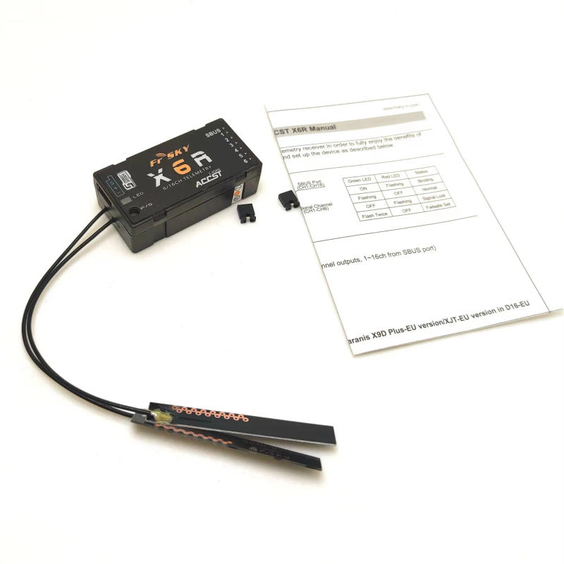 Description Picture 3 of itemFrSky X6R 2.4G 16CH SBUS Receiver PCB Antenna Smart Port Data Return for Taranis X9D Jumper T16 T18 RC Drone