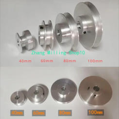 40mm 60mm 80mm V-belt Pulley, Single Groove, A- type V-belt Pulley High Quality 1PC