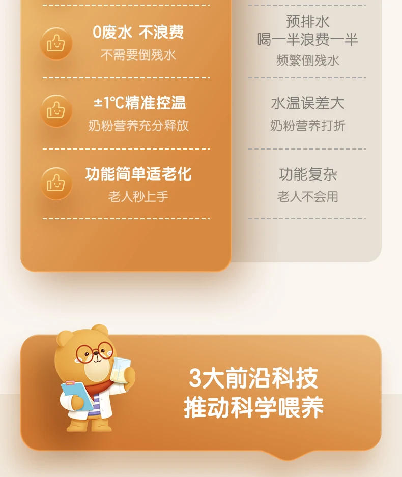 Description Picture 5 of item220V Water Dispenser with Bear Automatic Milk Foam Machine and Temperature Control Kettle for Baby Feeding