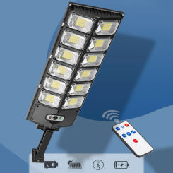 Powerful Outdoor Solar Lights with Remote Control 4500mAh Motion Sensor Street Light Waterproof 3 Modes Outdoor Garden Wall Lamp