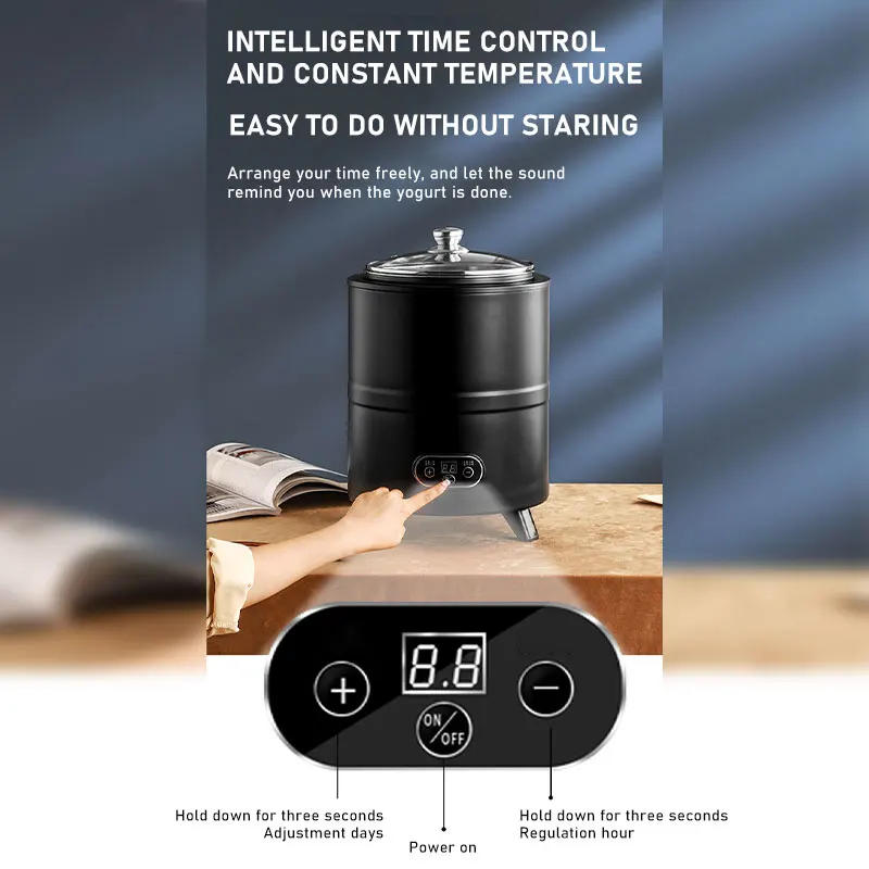 Description Picture 4 of item8L and 12L Yogurt Fermenter Electric Greek Yogurt Maker Home Appliances Made of Stainless Steel