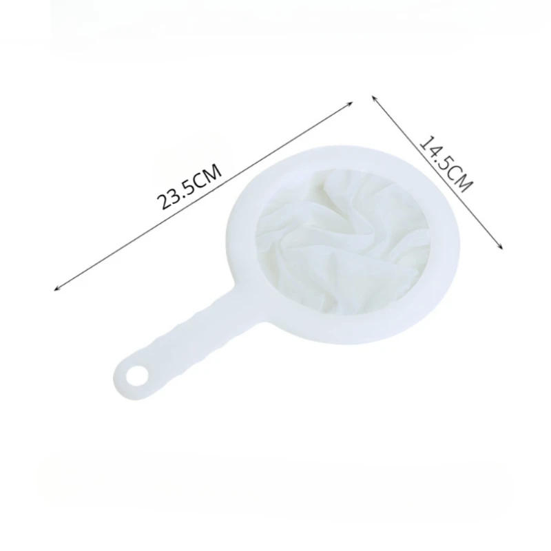 Description Picture 5 of itemSoya Milk Strainer Juice Strainer Dregs Separator Filter with Handle Kitchen Spoon Mesh Strainer Kitchen Items Kitchen Gadgets