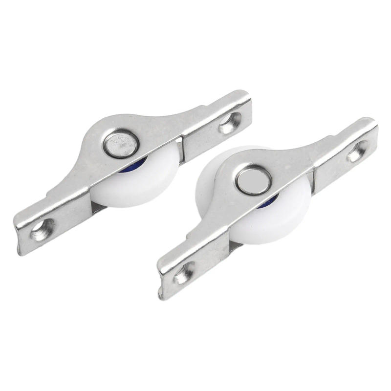 Description Picture 6 of itemAccessory New Set Scroll Wheel Sliding Wardrobe Window Pulley Door Hardware Nylon Plastic+stainless Steel Roller