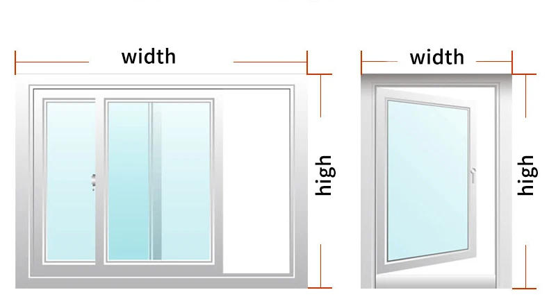 Description Picture 2 of itemInvisible Window screen Mosquito Net Household Self Adhesive Suction Cup Magnetic Window Mesh Mosquito Net  magnetic screen door
