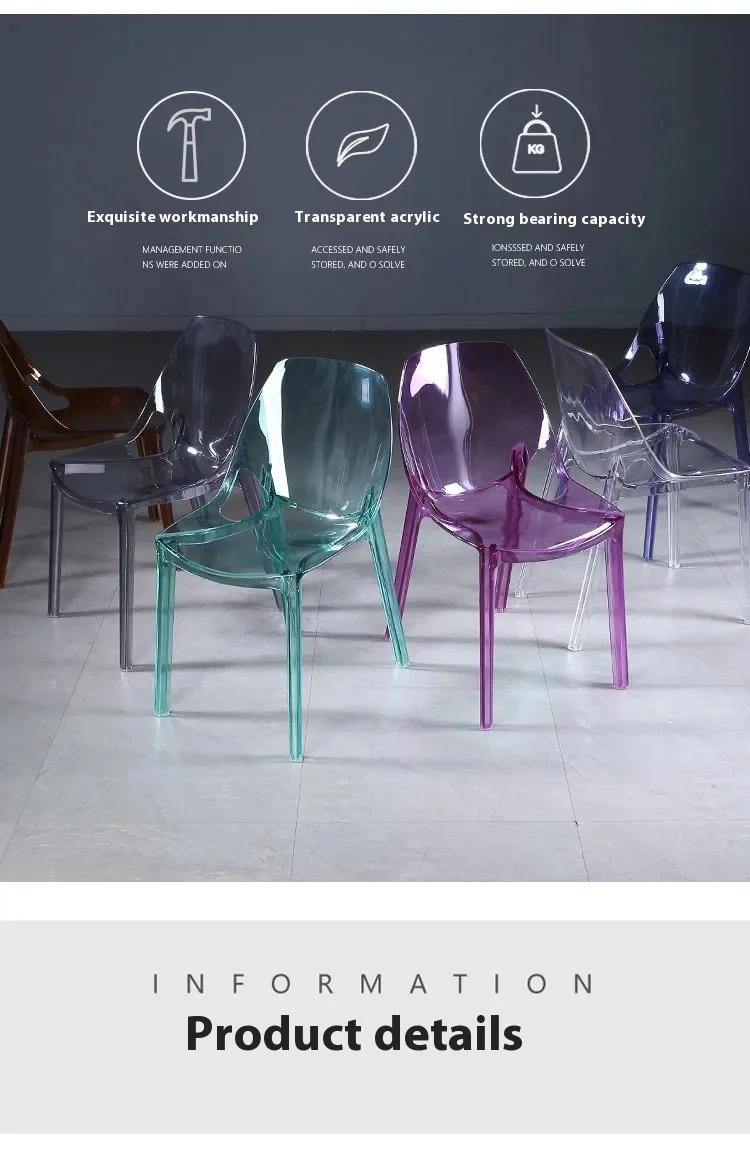 Description Picture 4 of itemSoft Bedroom Chairs Beauty Salon Chair Room Nordic Dining Outdoor Garden Furniture Terrace Chaise Muebles Lightweight Luxury