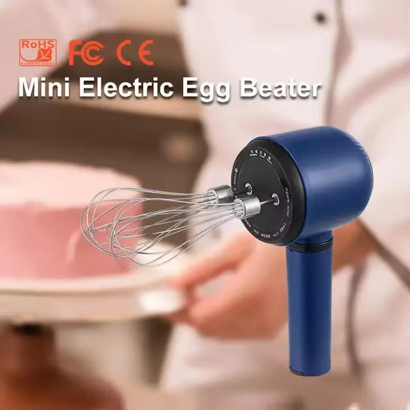 Description Picture 2 of itemElectric Portable Blender Mixer Kitchen Tools Milk Frother Egg Beater Cake Baking Kneading Mixer Hand Mixer Food Processors Set